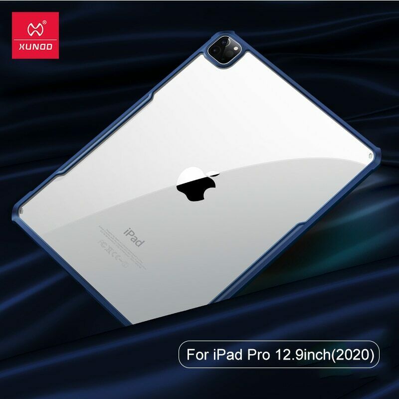 Ốp Lưng Viền iPad Pro 12.9 2020 Chống Sốc Lưng Trong Hiệu Xundd với mặt lưng từ nhựa PC trong suốt giữ nguyên màu máy, viền nhựa TPU mềm màu sắc hài hòa, tạo điểm nhấn ấn tượng.